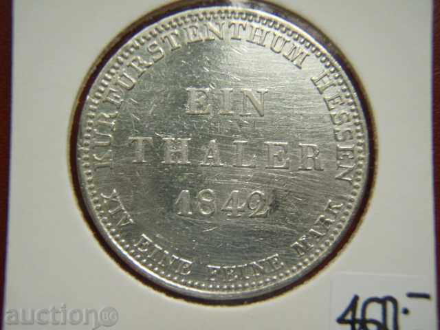 1 Taler 1842 Hesse-Cassel (German States) / Germany - XF with price 366.89 BGN | € 187.59 1 Taler 1842 Hesse-Cassel (German States) / Germany - XF with price 366.89 BGN | € 187.59
