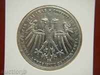 2 Gulden 1848 Frankfurt Free Stad (Statele Germane) - XF+