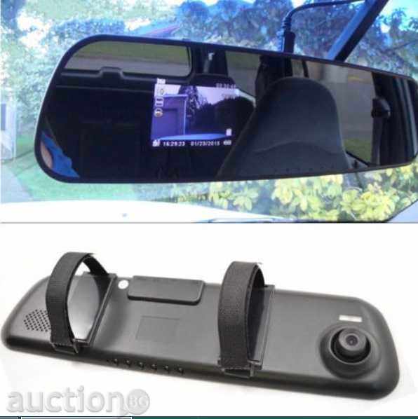 Car camera built into a rearview mirror Ca
