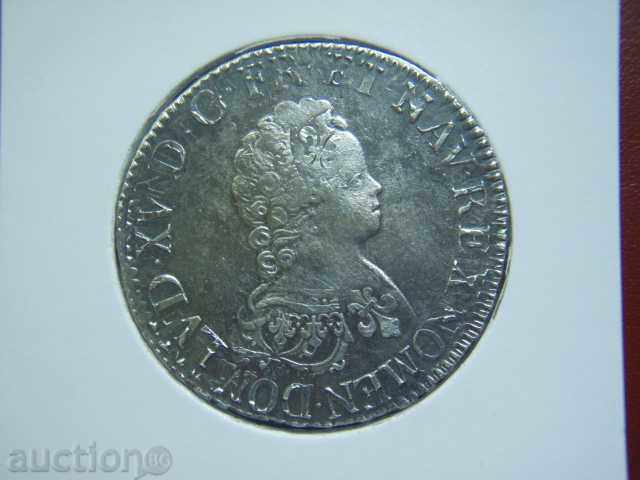 1 Ecu 1717 France (Lui XV) /France/ - VF