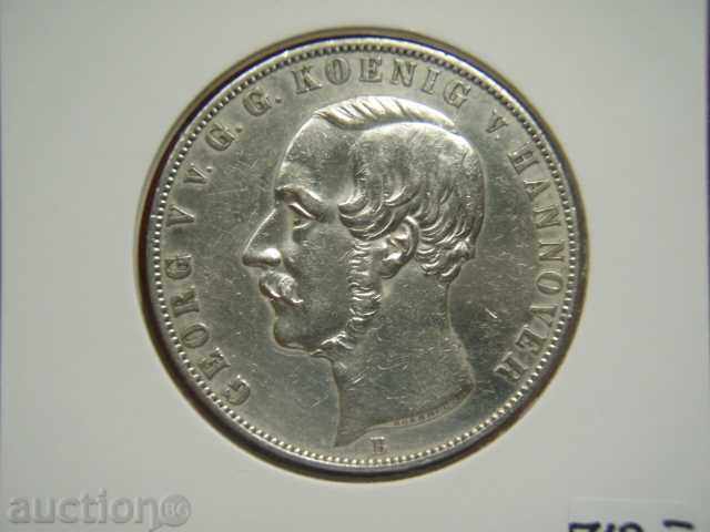 2 Thaler (3 1/2 Gulden) 1854 Germany (Hannover) - AU with price 689.89 BGN | € 352.74 2 Thaler (3 1/2 Gulden) 1854 Germany (Hannover) - AU with price 689.89 BGN | € 352.74