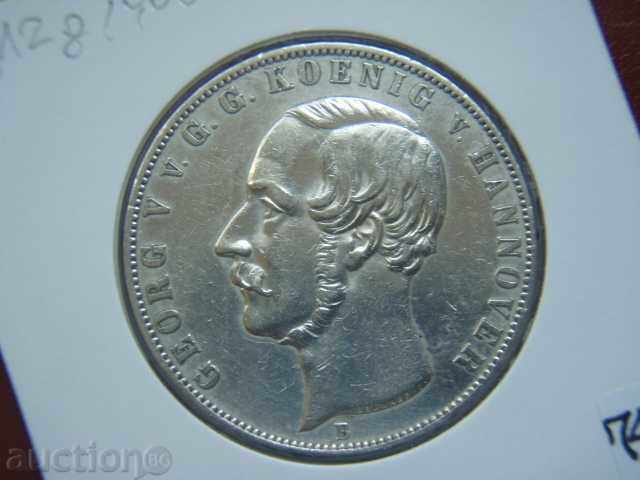 Delivery of 2 Thaler (3 1/2 Gulden) 1854 Germany (Hannover) - AU Delivery of 2 Thaler (3 1/2 Gulden) 1854 Germany (Hannover) - AU