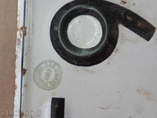 Auction Enamelled Vehicle Registration Number, Plate, Plate Auction Enamelled Vehicle Registration Number, Plate, Plate