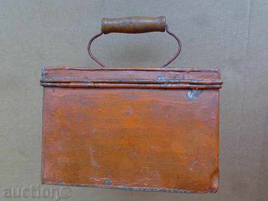 Old Cash Box on the Red Cross Box Safe Box Wallet - 7