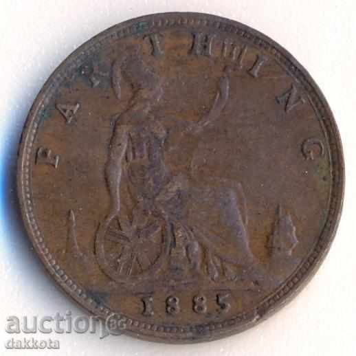United Kingdom Farthing 1885 Victoria United Kingdom Farthing 1885 Victoria