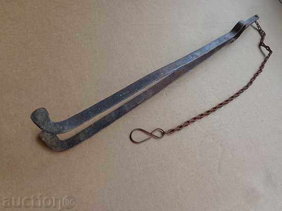 Old forged dilaf, mashine, wrought iron, chain with price 29.00 BGN | € 14.83
