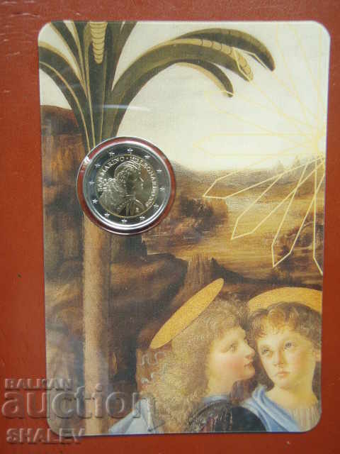 Delivery of 2 Euro 2019 San Marino "Leonardo da Vinci" San Marino 2 euro