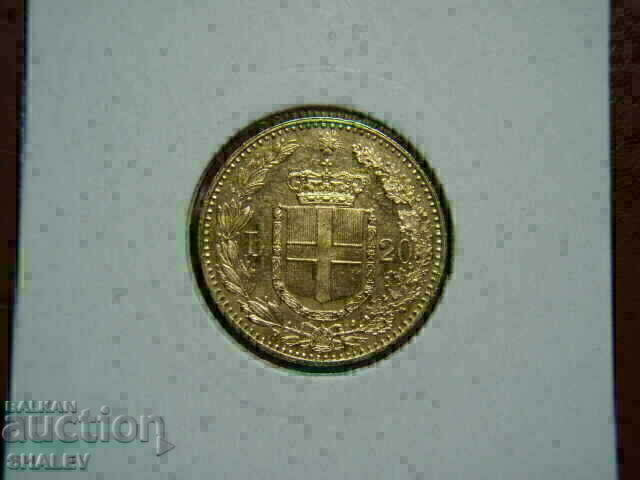 Delivery of 20 Lire 1893 Italy / 20 Lire Italy (RARE!!) / 1 - AU (gold)