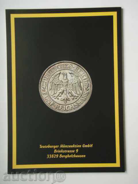 Auction No. 96 Teutoburger (11 September 2015) - German coins with price 6.89 BGN | € 3.52