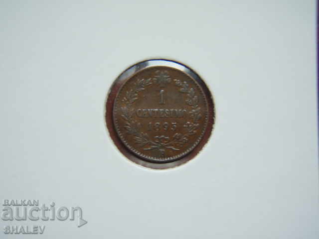 Παράδοση 1 Centesimo 1895 Ιταλία - XF/AU Παράδοση 1 Centesimo 1895 Ιταλία - XF/AU