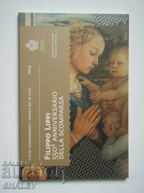 2 Euro 2019 San Marino "Filippo Lippi" San Marino 2 euro /1/ - 6