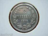 2 Markkaa 1870 Finlanda - XF