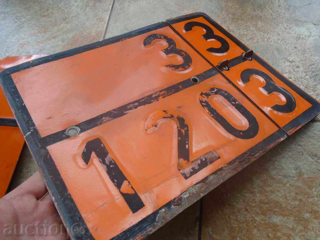 ADR TABLES, GALVANIZED LAMARINA FOR CYSTER - 7 ADR TABLES, GALVANIZED LAMARINA FOR CYSTER - 7