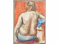 798 Unknown author Nude body watercolor P.29 / 41cm