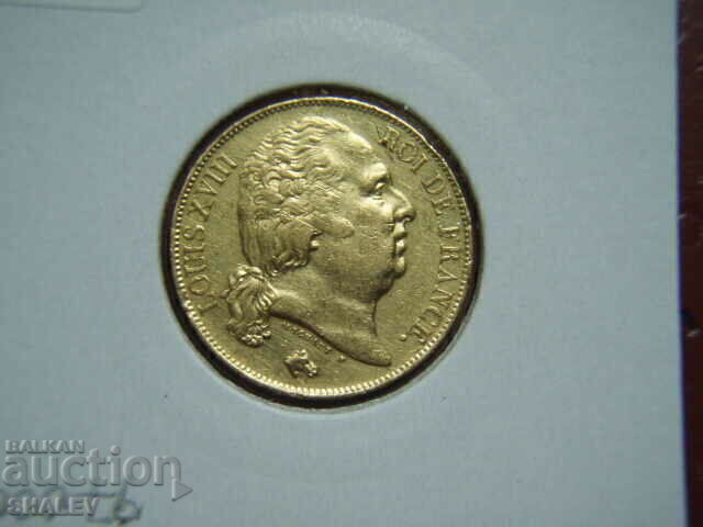 20 franci 1817 Q Franța - AU+ (aur) - 6