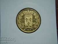 20 Francs 1817 Q France - AU+ (gold)