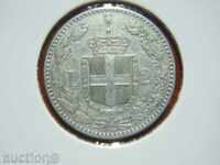 2 Lire 1887 Italy - XF