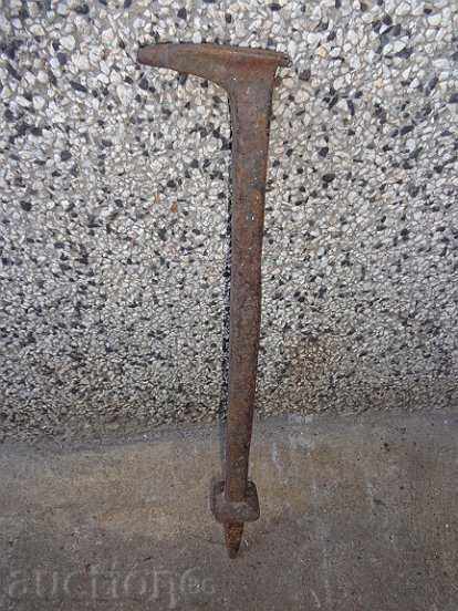 Anvil for sticking, villa, wrought iron, primitive Anvil for sticking, villa, wrought iron, primitive