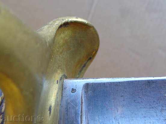 Аукцион Кавалерийска ранна френска бойна сабя темляк кания РТОВ Аукцион Кавалерийска ранна френска бойна сабя темляк кания РТОВ