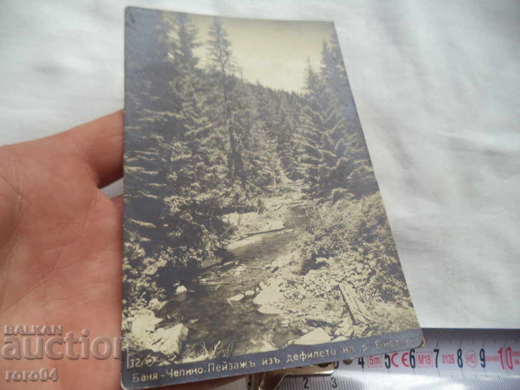 БАНЯ - ЧЕПИНО , ПЕЙЗАЖ ИЗ ДЕФИЛЕТО НА РЕКА БИСТРИЦА - 6 БАНЯ - ЧЕПИНО , ПЕЙЗАЖ ИЗ ДЕФИЛЕТО НА РЕКА БИСТРИЦА - 6