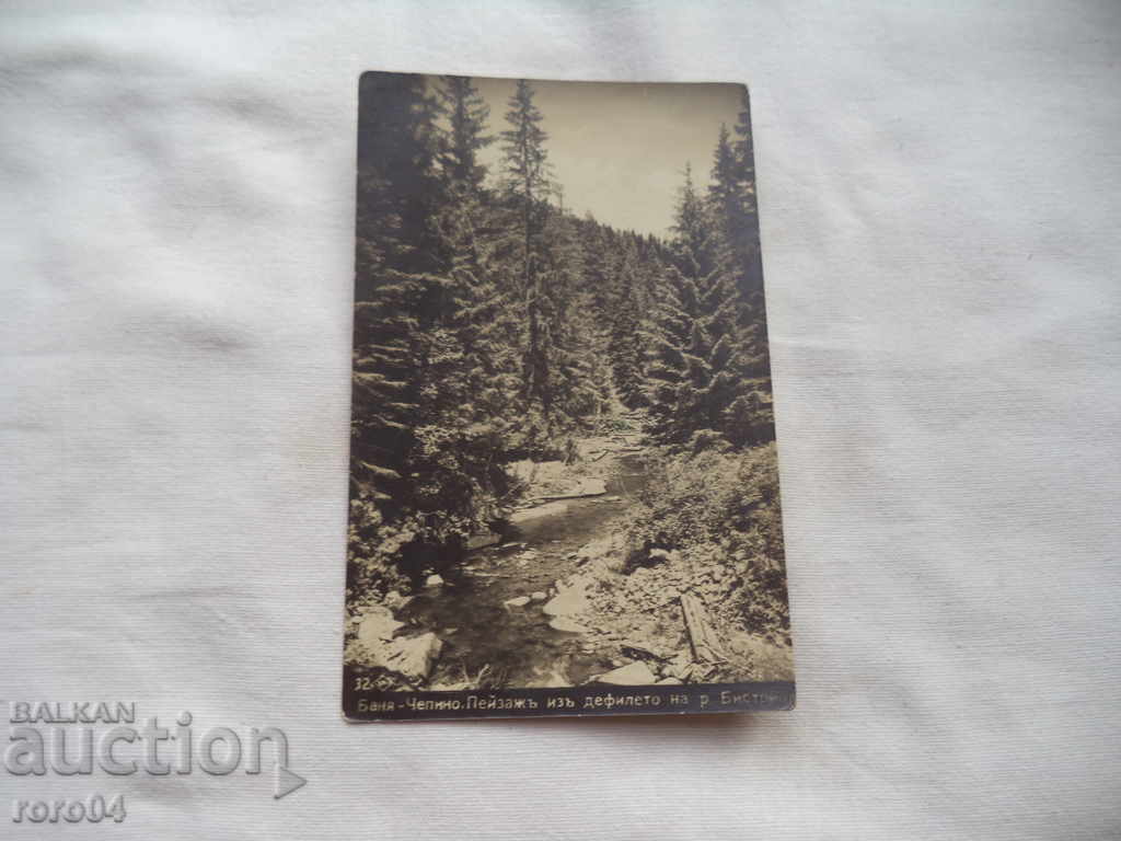 БАНЯ - ЧЕПИНО , ПЕЙЗАЖ ИЗ ДЕФИЛЕТО НА РЕКА БИСТРИЦА - 7 БАНЯ - ЧЕПИНО , ПЕЙЗАЖ ИЗ ДЕФИЛЕТО НА РЕКА БИСТРИЦА - 7