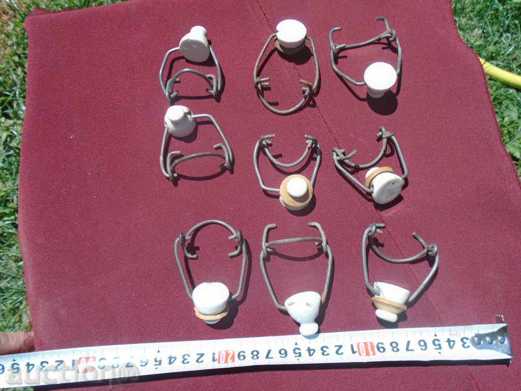 PORCELAIN LAMONDJIAN SHEETS - 9 pcs. - 5 PORCELAIN LAMONDJIAN SHEETS - 9 pcs. - 5