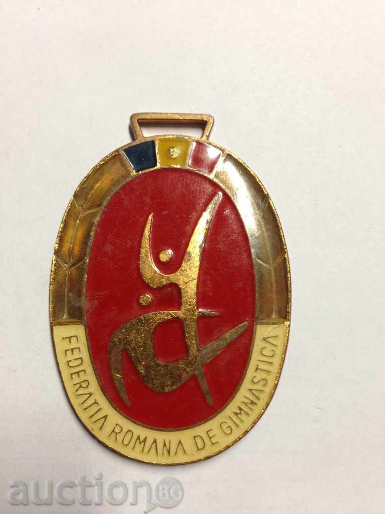 6426 Румъния медал Балканиада Спортна гимнастика 1978г.