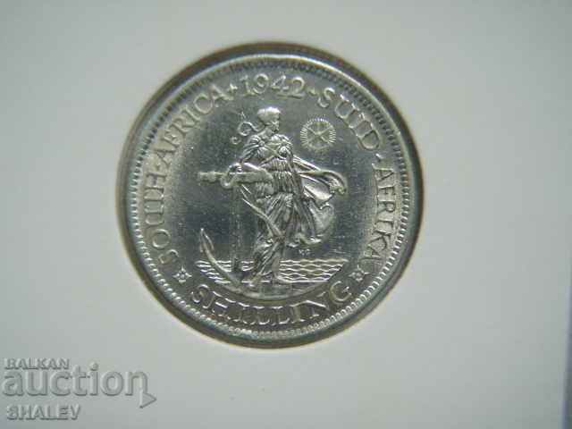 Аукцион 1 Shilling 1942 South Africa (Южна Африка) - XF Аукцион 1 Shilling 1942 South Africa (Южна Африка) - XF