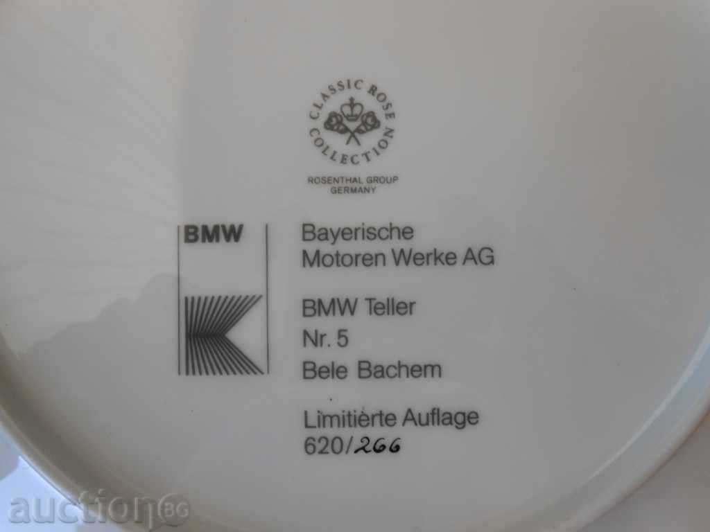 PORCELAIN CHINA-BMW TELLER №5 1982 !!! - 5 PORCELAIN CHINA-BMW TELLER №5 1982 !!! - 5