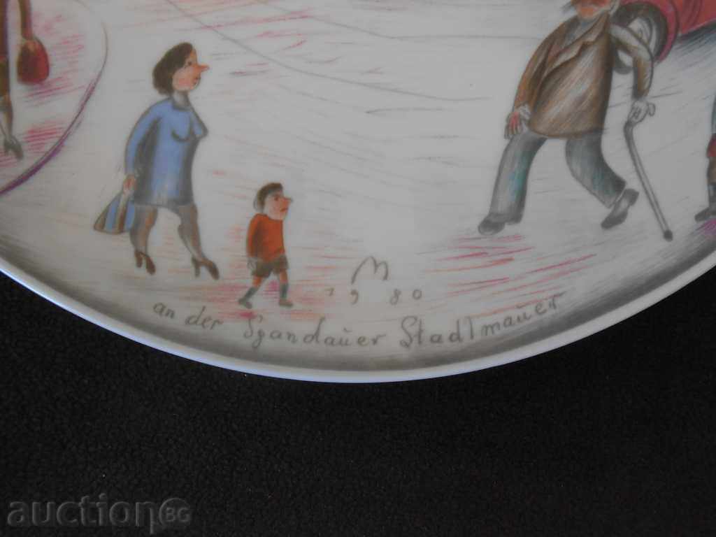 Auction  PORCELAIN CHINA-BMW TELLER №3 1980 !!!