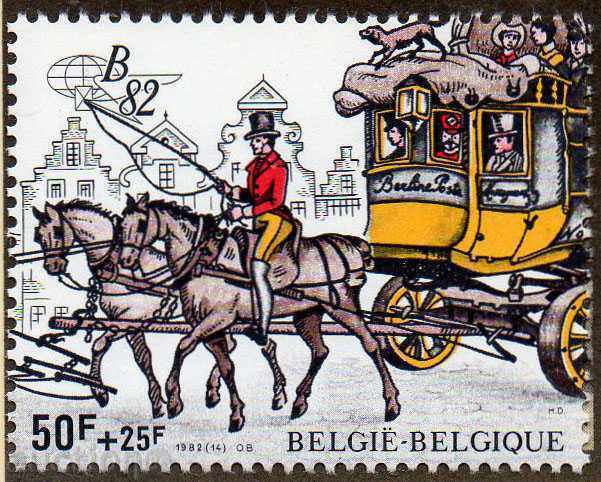 1982. Belgium. Press + Block. with price 4.30 BGN | € 2.20
