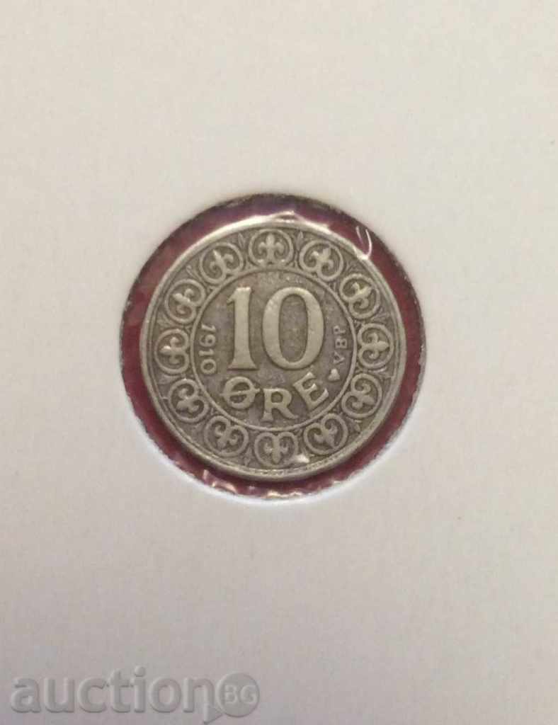 Дания 10 йоре 1910г.