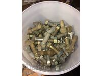 Cadmium plated bolts