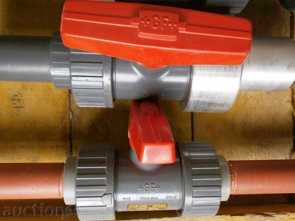 Сферични PVC кранове - 5