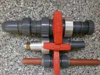 Robineți PVC sferice