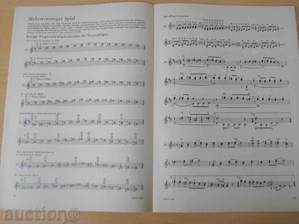 Notes "PLEKTRUMGIT.-UNTERRICHT IM TANZRHYTMUS-HEFT-3" -36p. - 5 Notes "PLEKTRUMGIT.-UNTERRICHT IM TANZRHYTMUS-HEFT-3" -36p. - 5