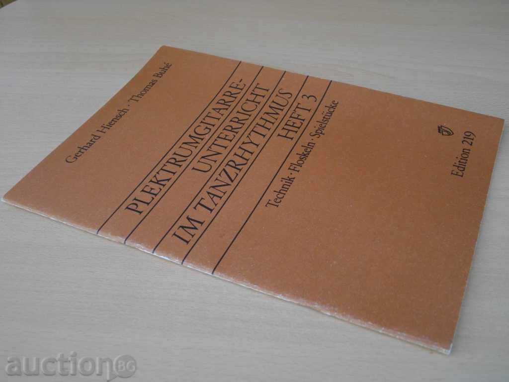 Notes "PLEKTRUMGIT.-UNTERRICHT IM TANZRHYTMUS-HEFT-3" -36p. - 7 Notes "PLEKTRUMGIT.-UNTERRICHT IM TANZRHYTMUS-HEFT-3" -36p. - 7