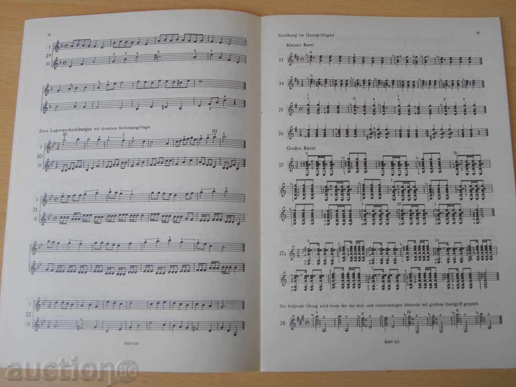 Notes "PLEKTRUMGIT.-UNTERRICHT IM TANZRHYTMUS-HEFT-1" -36p. - 5 Notes "PLEKTRUMGIT.-UNTERRICHT IM TANZRHYTMUS-HEFT-1" -36p. - 5