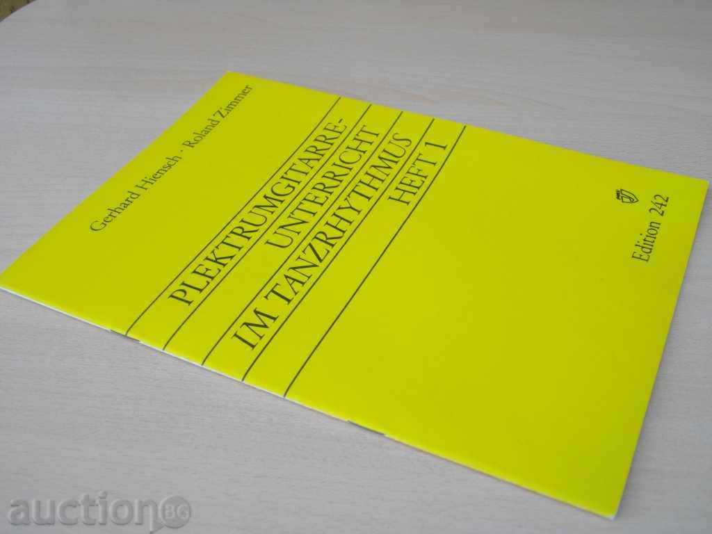 Notes "PLEKTRUMGIT.-UNTERRICHT IM TANZRHYTMUS-HEFT-1" -36p. - 7 Notes "PLEKTRUMGIT.-UNTERRICHT IM TANZRHYTMUS-HEFT-1" -36p. - 7