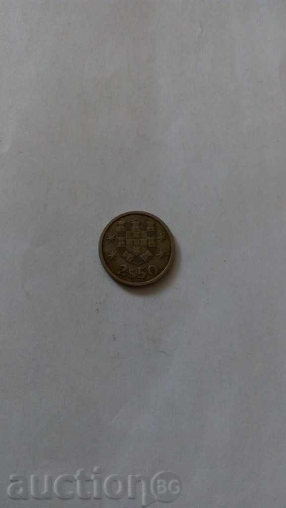 Πορτογαλία 2 $ το 50 Esc 1973