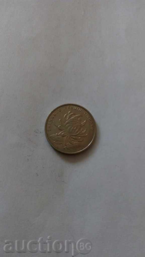 China 1 yuan 2001 with price 0.45 BGN | € 0.23