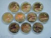 Set de 1 dolar 2010 Fiji Island (10 buc.) - Unc