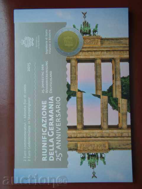 Livrarea 2 Euro 2015 San Marino "Germania"/2/ San Marino Unc (2 Euro)