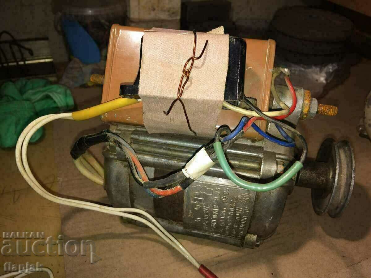 Electric motor with pulley - 220V