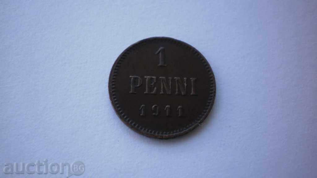 Rusia - Nikolay II - Finlanda 1 penny 1911 de monede rare cu preț € 8.69 | 17.00 BGN