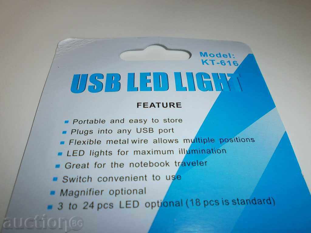 Auction  Portable USB Laptop Lamp
