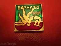 Badge embroidery badge fight Varna 82 fillets