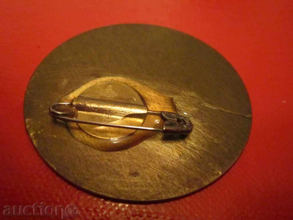 Russian badge medal struggle sambo judo participant bronze enamel - 5 Russian badge medal struggle sambo judo participant bronze enamel - 5