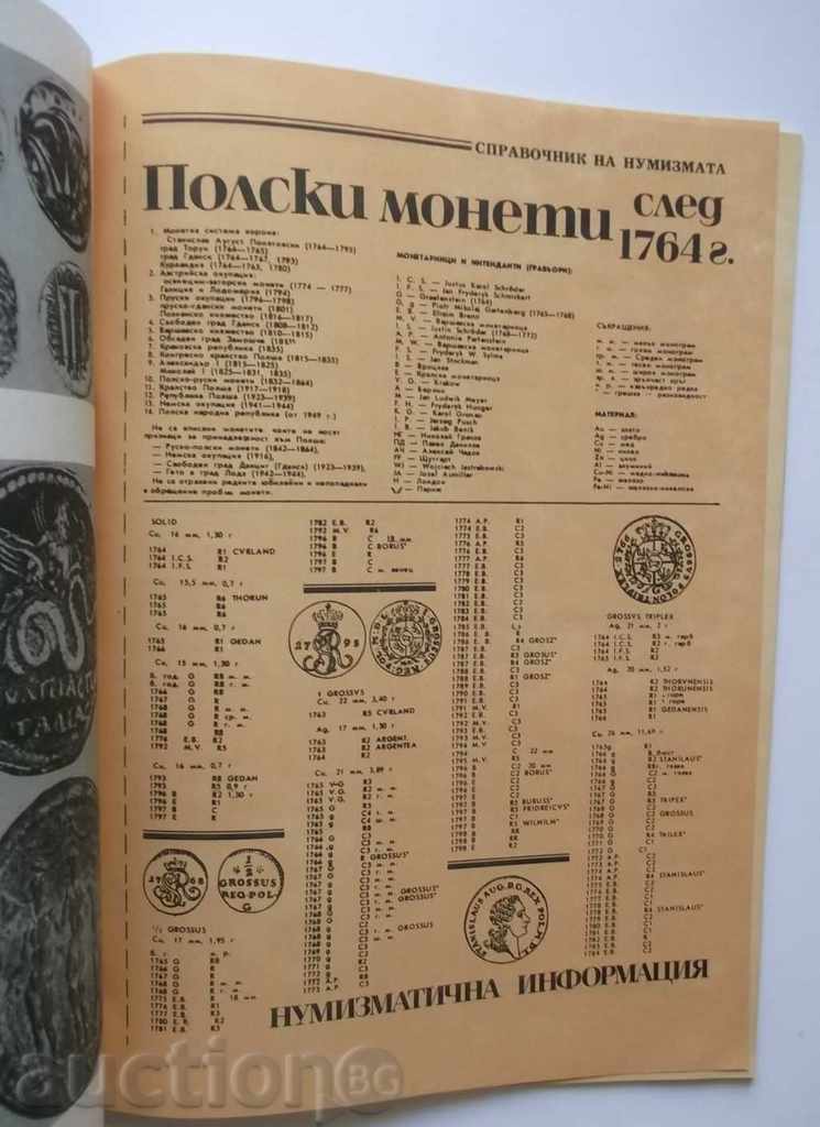 Delivery of Numismatic information GNI 1981 Delivery of Numismatic information GNI 1981