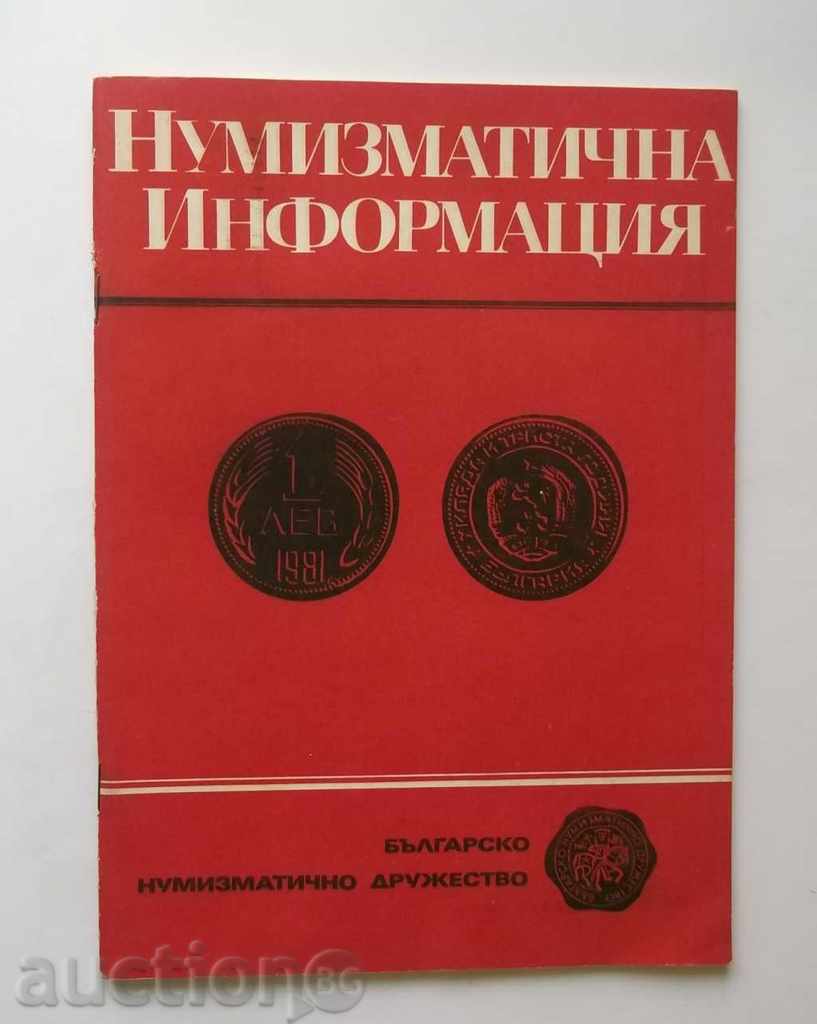 Numismatic information GNI 1981
